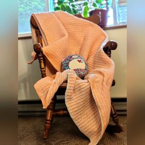 Reworked Half Double Peach and Cream